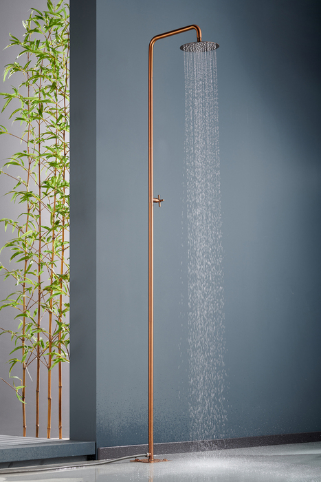 Utedusch Kallvatten Koppar Ø200 mm